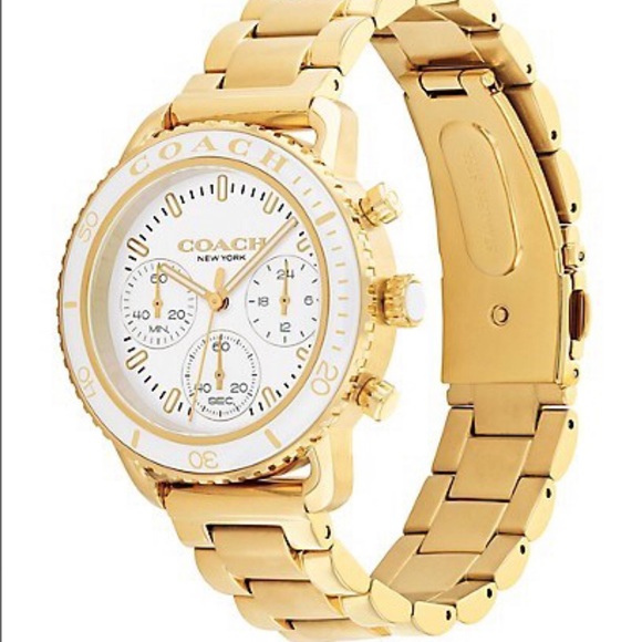 COACH
Cruiser Goldtone Bracelet Chronograph Watch - Picture 2 of 2